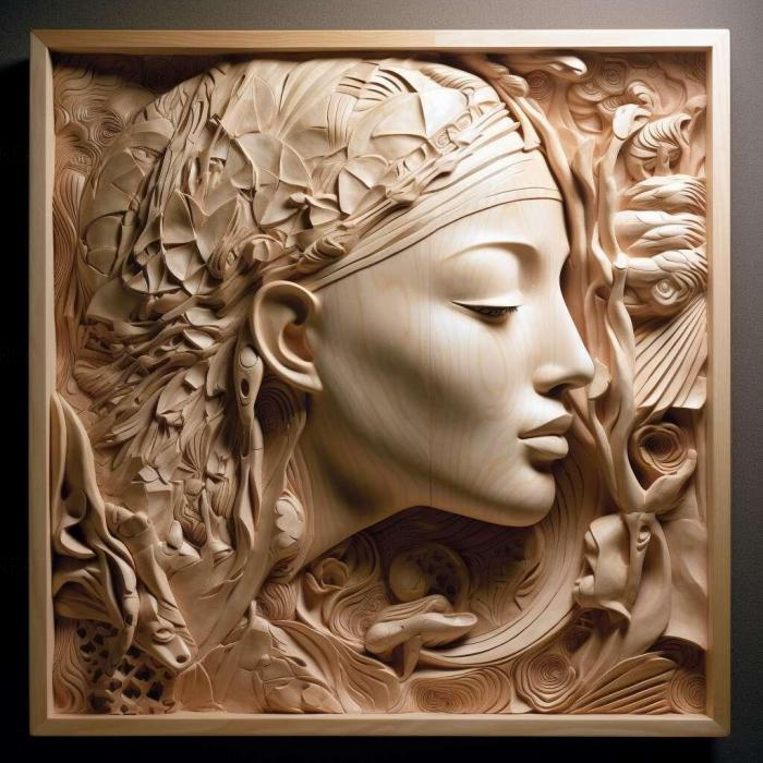 نموذج ثلاثي الأبعاد لآلة CNC 3D Art 